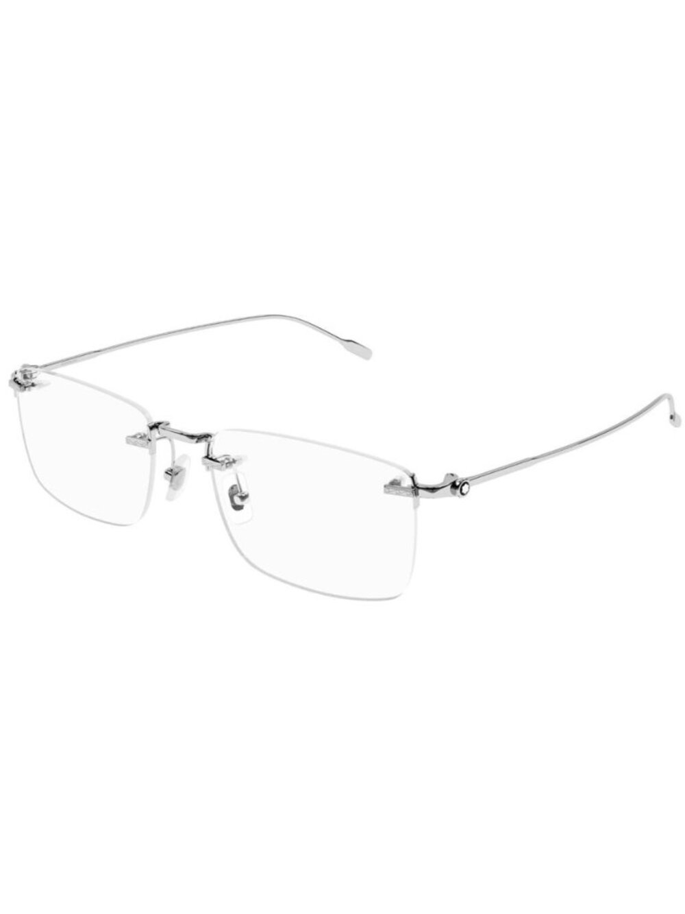 NWT MontBlanc MB0241O 001 Rimless Eyeglasses